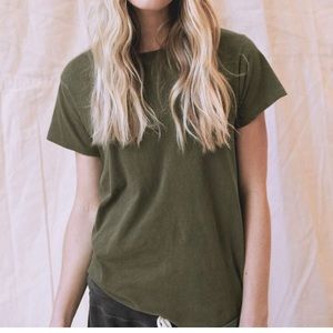 The Great Slim Tee in Olive (size 3)